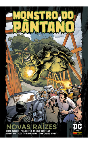 Monstro do Pântano: Novas Raízes, de Russell, Mark. Editorial Panini Brasil LTDA, capa dura em português, 2022
