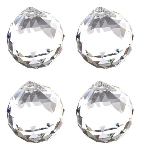 Bola Colgante De Cristal Con Decoración Facetada Feng De 40