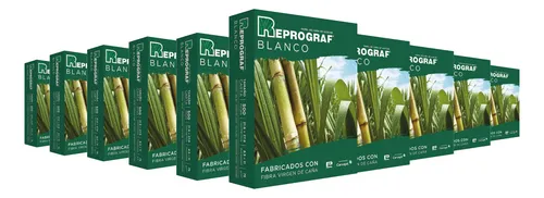 Resma Carta Bond 75gr, 500 Hojas, Caja X 10 Reprograf