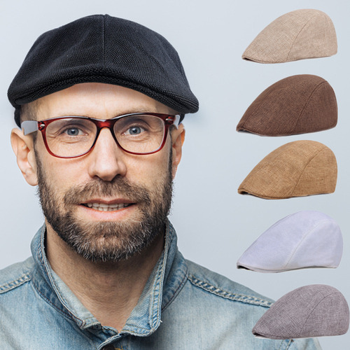 Gorro Unisex Con Forma De Boina Transpirable, De Algodón Y L