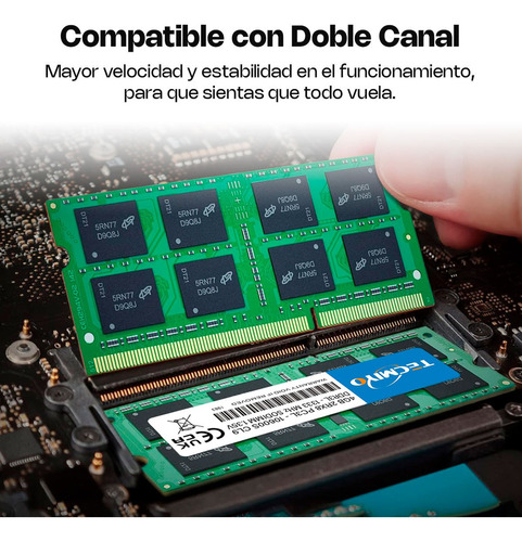 Memoria Ram 4gb Ddr3l 1333 Mhz Para Notebook Sodimm Tecmiyo