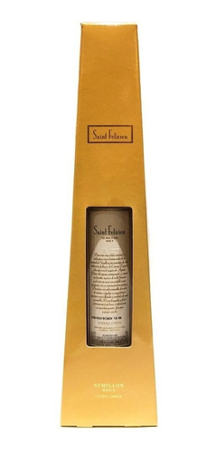 Imagen 2 de 7 de Vino Saint Felicien Semillón Doux 500ml