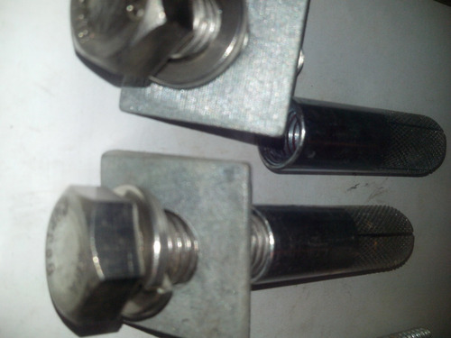Bulones Y Broca C/tuercas/arand. Espec/plan/comple 64mmx18mm