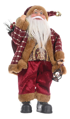 Delux Papá Noel Papá Noel De Pie Lampara De Aceite