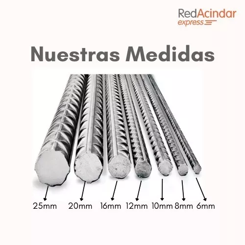 Sumergido silbar Negociar Acindar Varilla Hierro Para Construccion 12 Mm X 12mts X Un