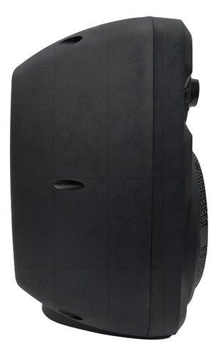 Bafle Activo Sunset Jps-0801 Para Karaoke Con Bluetooth Color Negro