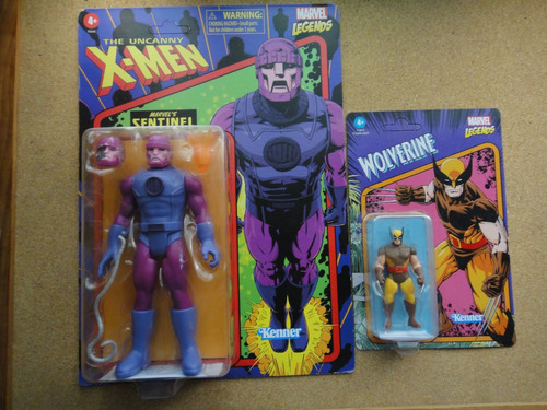 Marvel Legends Retro Collection Sentinel & Wolverine Hasbro