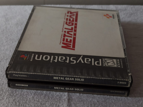 Metal Gear Solid Ps1 Playstation Original Físico (Usado)