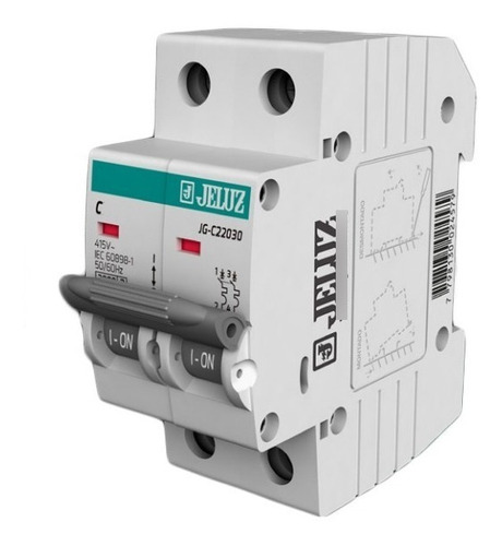 Llave Térmica Jeluz Bipolar 2x 10a 3ka 