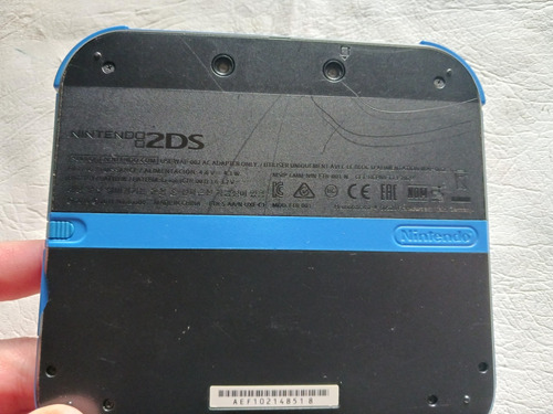 Nintendo 2ds + Templado + Funda Rigida