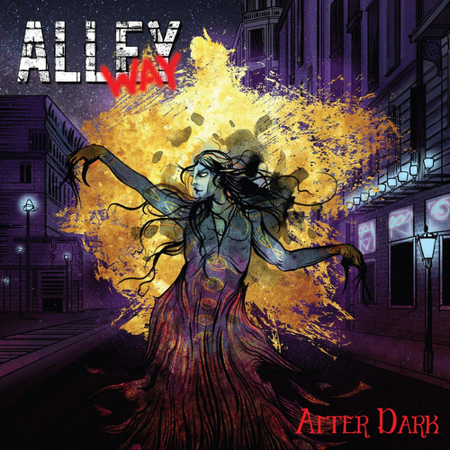 Alleyway - After Dark (2020) Speed Metal + Calco Y Parches 