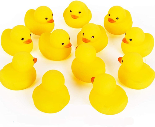 Juguetes De Pato De Baño 20 Piezas Mini Patos De Goma ...