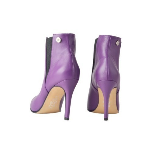 Imagen 7 de 9 de Botas Botinetas De Cuero De Mujer - Piaf - Ferraro