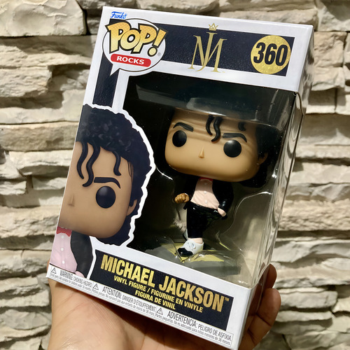 Funko Pop Rocks Michael Jackson Billie Jean 360