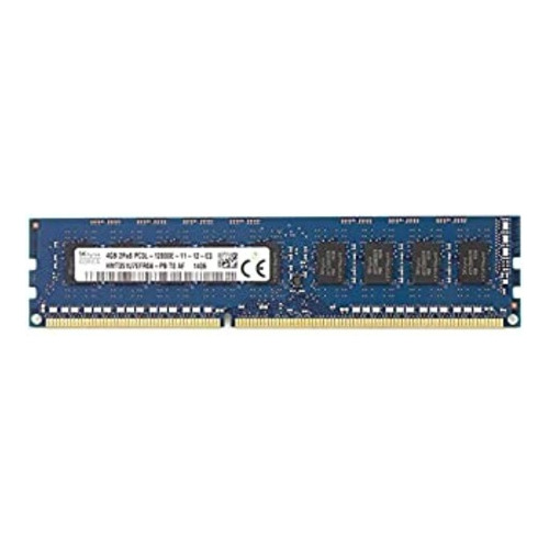 Memoria UDIMM PC3L-12800e Ecc DDR3 1600 MHz de 4 GB