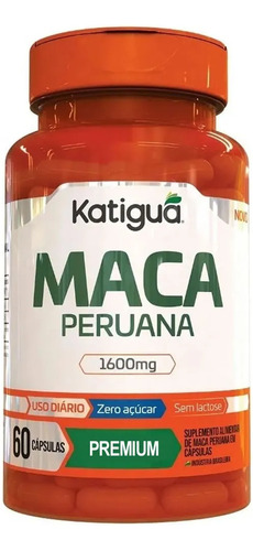 Maca Peruana 1600mg 60 Cápsulas - Katiguá