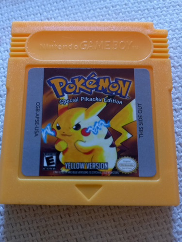 Pokemo Yellow Versión Game Boy Color, Guarda Partida Repro (Usado)