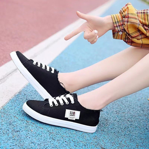 N Zapatillas De Tenis De Lona Transpirables Para Mujer