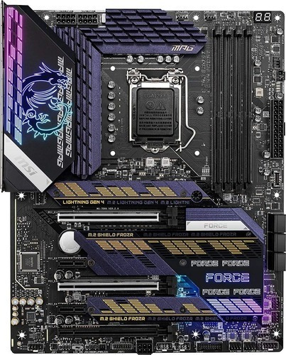 Tarjeta Madre Msi Mpg Z590 Gaming Force 1200 128gb Ddr4 / /v