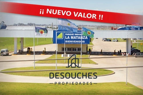 Venta Terreno Lote Fracción Industrial 6708 M2 Parque Industrial Matanza
