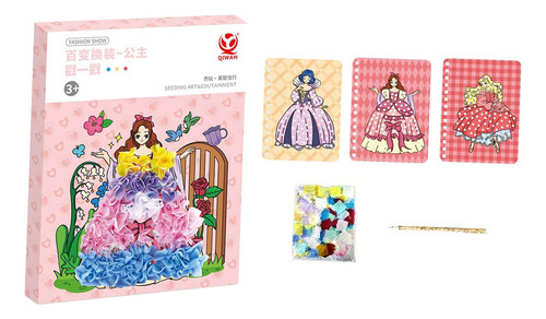 Boo Dress Up Princess Doll Sticker Divertido Para Estilo E
