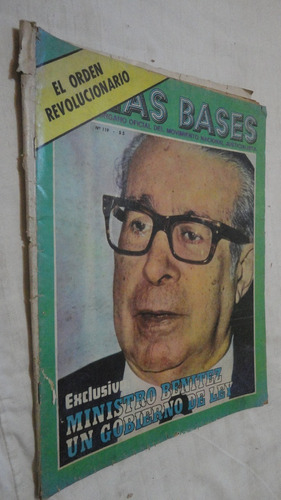 Revista Las Bases Nº119 - Noviembre De 1974