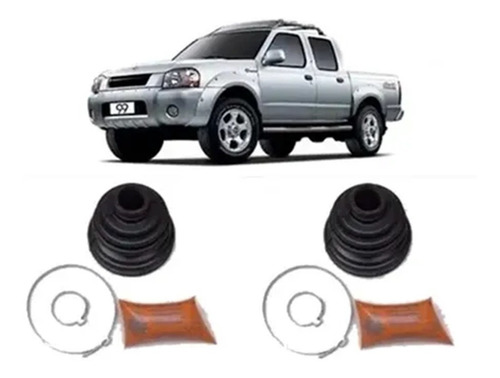 Kit Coifa Homocinética Roda E Cambio Toyota Hilux 95 A 2004