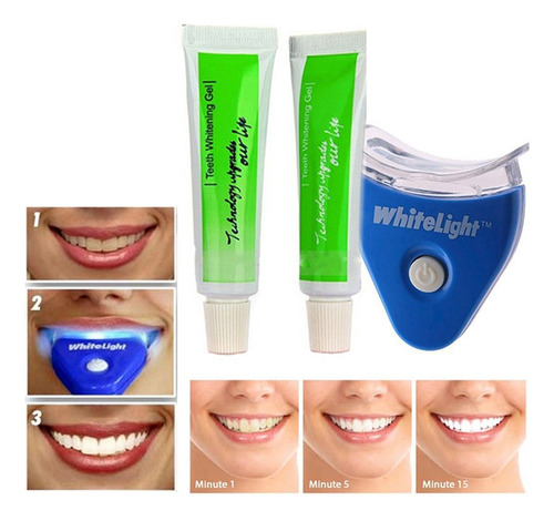 White Light Blanqueador De Dientes 10 Minutos Lámpara Led