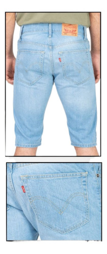 Bermuda Para Levi's 505 Bleanch Regular Hombre