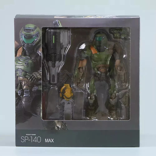 Figura De Juguete Figma Sp-140 Doom Slayer Eternal Action