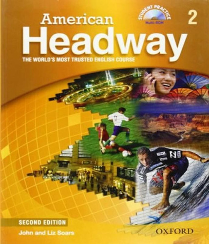 American Headway 2 - Student, De Soars. Editora Oxford, Capa Mole Em Inglês