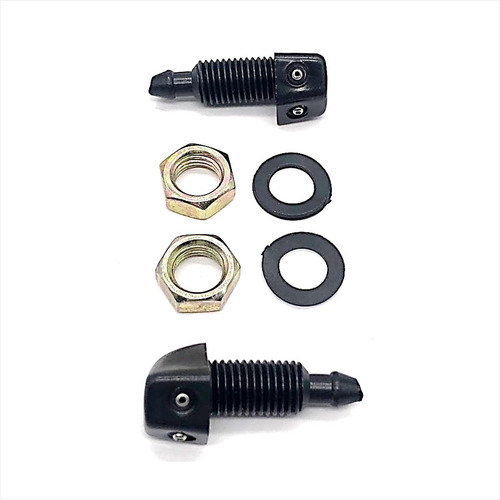 Sapitos Doble Limpia Parabrisas Rociador Wiper Universal Par