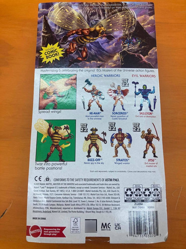 Buzz Of Masters Universe Origins Mattel He-man Evil Lyn Motu