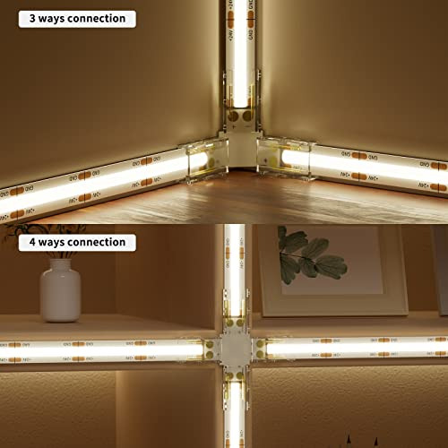 Conectores Pautix 8mm, 6pcs T, 2pcs Cruz, Extensión, Para