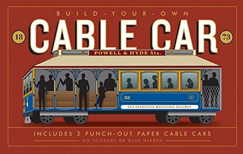 Buildyourown Cable Car Includes 2 Punchout Paper Cable Cars