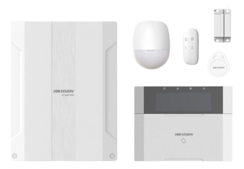 Kit Alarma Hikvision 8 Zonas Expansible A 64 Hibrida