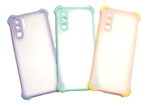 Carcasa Para Huawei P30 Pro Borde Color Antigolpe Prote Cama