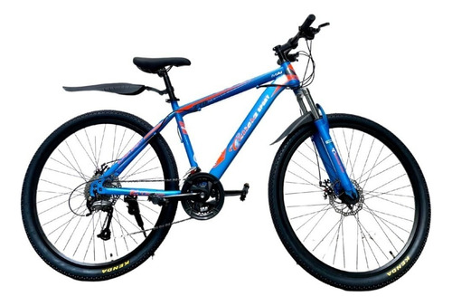 Bicicleta Montaña 27,5 Suspensión Freno Disco Cambio Shimano Color Azul