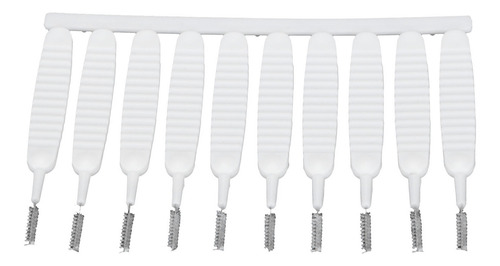10pcs Buraco De Chuveiro Gaps Limpador De Furo Limpeza Antic
