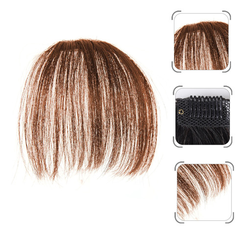 Peluca Con Flequillo Tail Hair Extainson, Tamaño Mini, 3 Uni