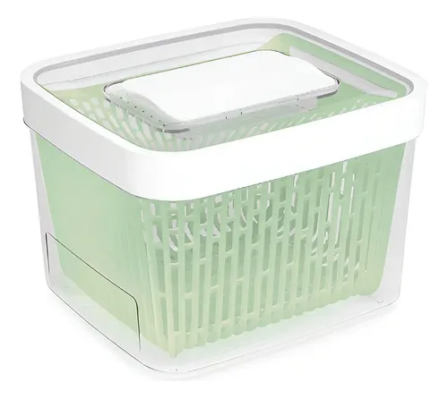 Pote Com Cesto Oxo Greensaver 4 Litros Good Grips Cor Verde-claro