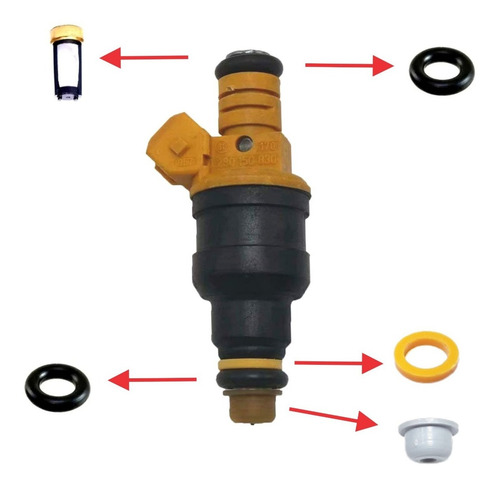 Kit Reparo Bico Injetor Renault 19 0280150830 *