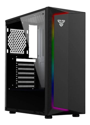 Gabinete Gamer Fantech Cg75 Rgb Black Edition - Revogames