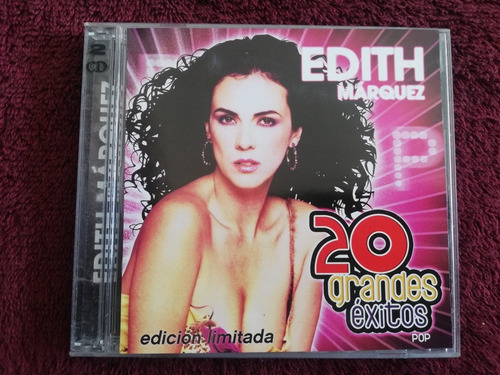 Cd Edith Marquez + 20 Grandes Exitos Pop 2cds