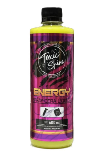 Energy Seal Cera Selladora Toxic Shine 600cc