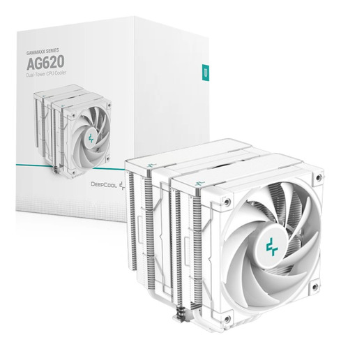 Cooler Gamer Deepcool Ag620 Digital Blanco Rgb Direccionable