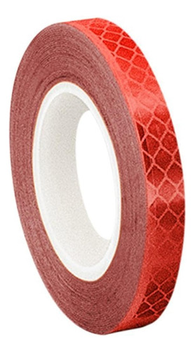 3m 3432 Red Micro Prismatic Sheeting Reflective Tape, 0.25