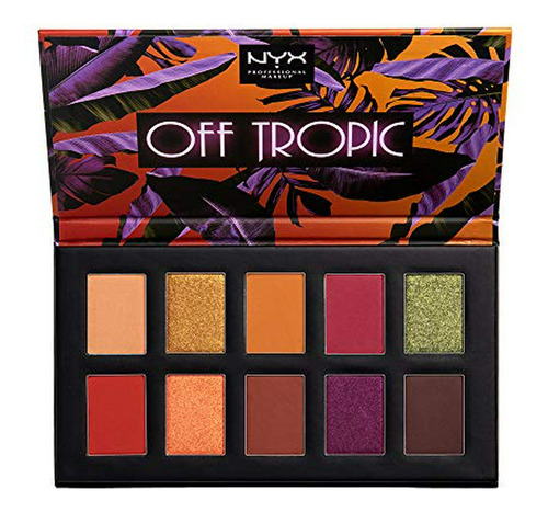 Sombras De Ojos - Nyx Professional Makeup Off Tropic Shadow 