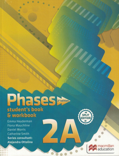 Phases 2a - Second Edition Student ´s Book + Workbook / Spli
