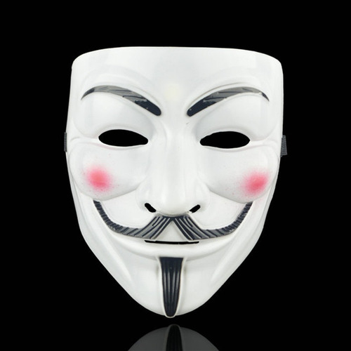 Mascara Cosplay Halloween,vendetta Anonymous Acrílico Gruesa